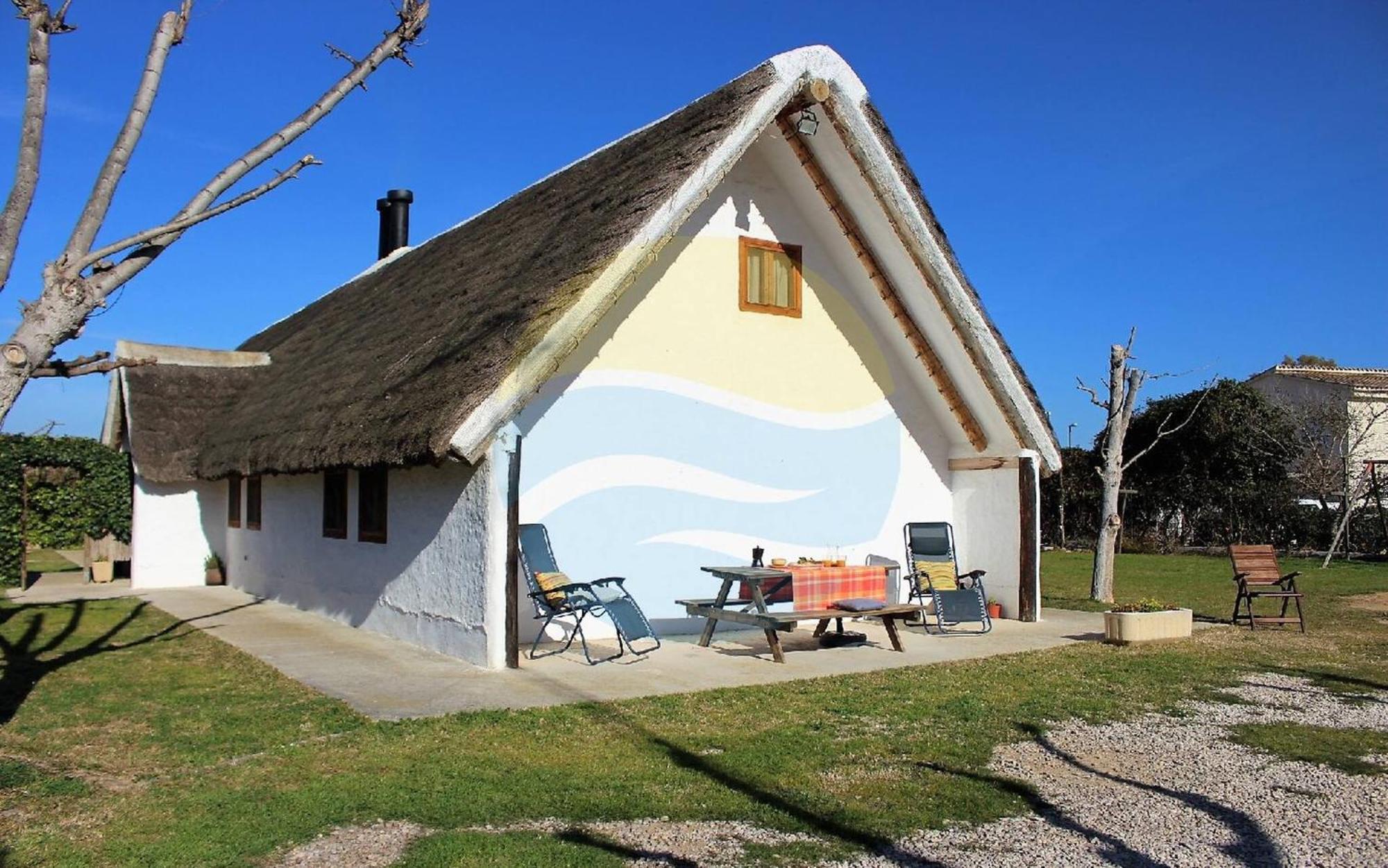 Вілла Barraca Tipica Del Delta, Con Piscina, Jardin Y Barbacoa - Deltavacaciones Сан-Жауме-де-Енвежа Екстер'єр фото