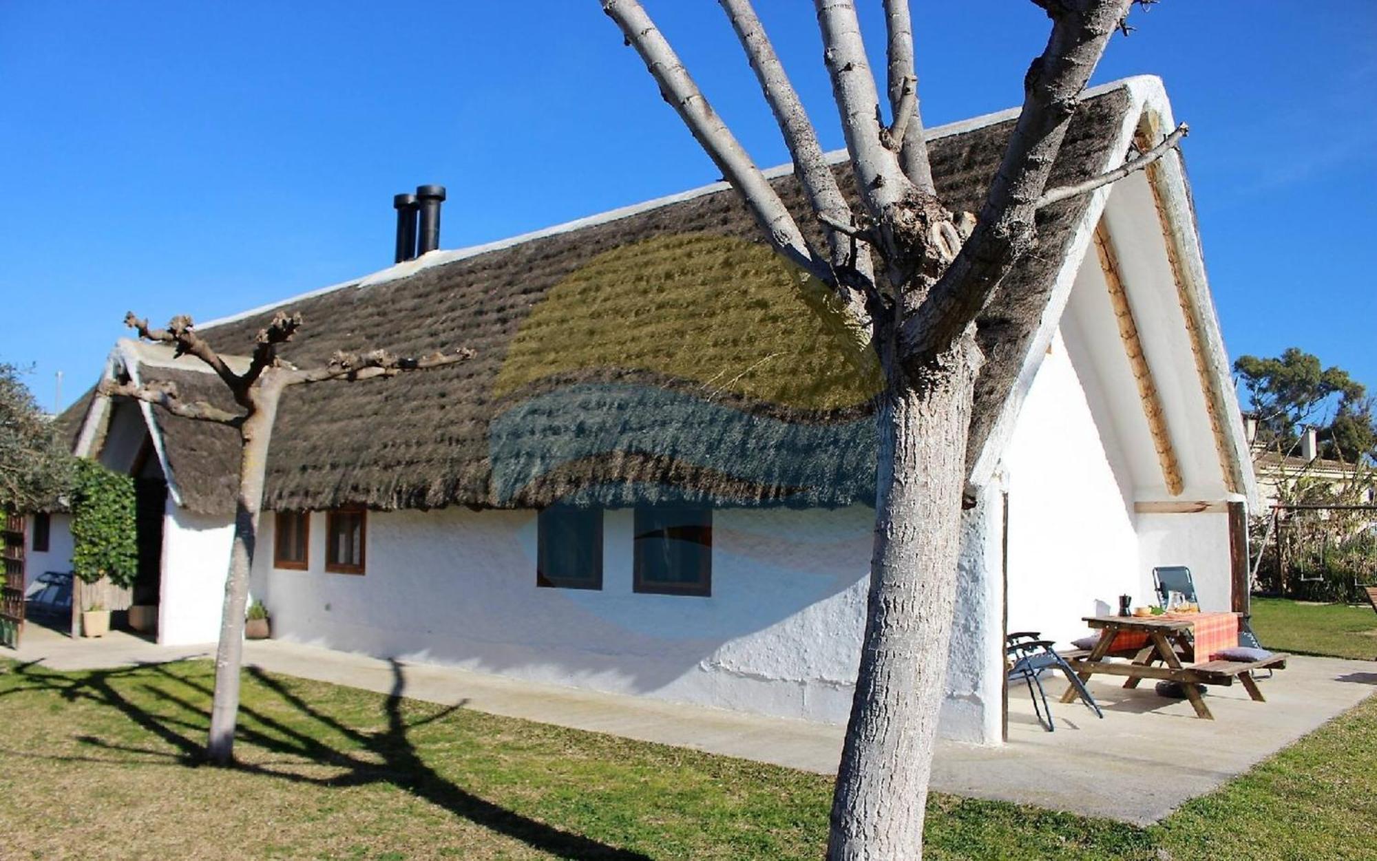 Вілла Barraca Tipica Del Delta, Con Piscina, Jardin Y Barbacoa - Deltavacaciones Сан-Жауме-де-Енвежа Екстер'єр фото