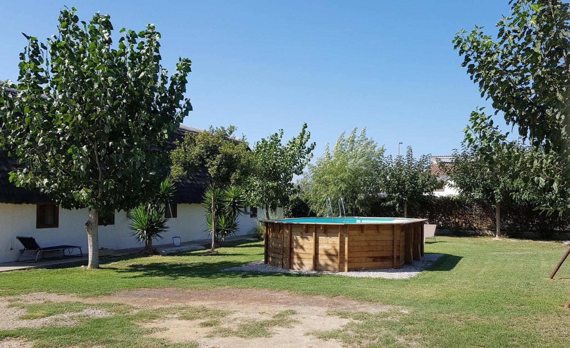 Вілла Barraca Tipica Del Delta, Con Piscina, Jardin Y Barbacoa - Deltavacaciones Сан-Жауме-де-Енвежа Екстер'єр фото